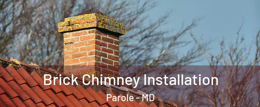  Brick Chimney Installation Parole - MD
