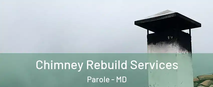 Chimney Rebuild Services Parole - MD
