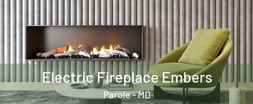 Electric Fireplace Embers Parole - MD