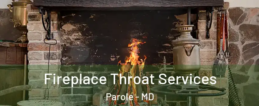 Fireplace Throat Services Parole - MD