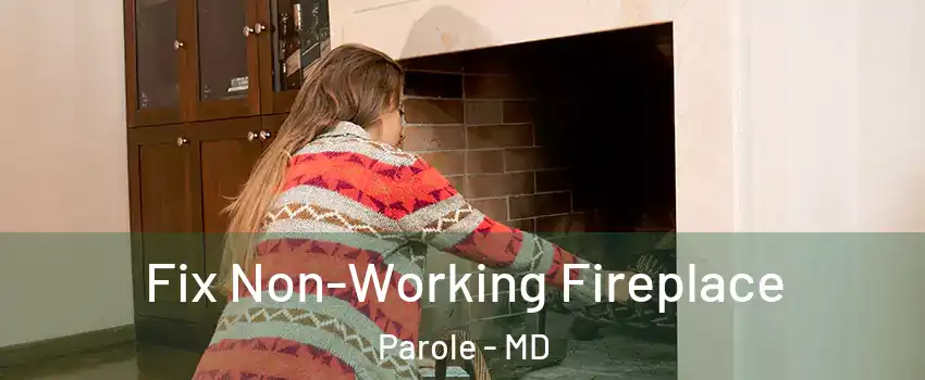  Fix Non-Working Fireplace Parole - MD