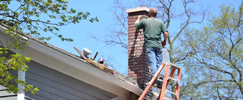 Vinyl and PVC Chimney Flashing Installation in Parole, MD