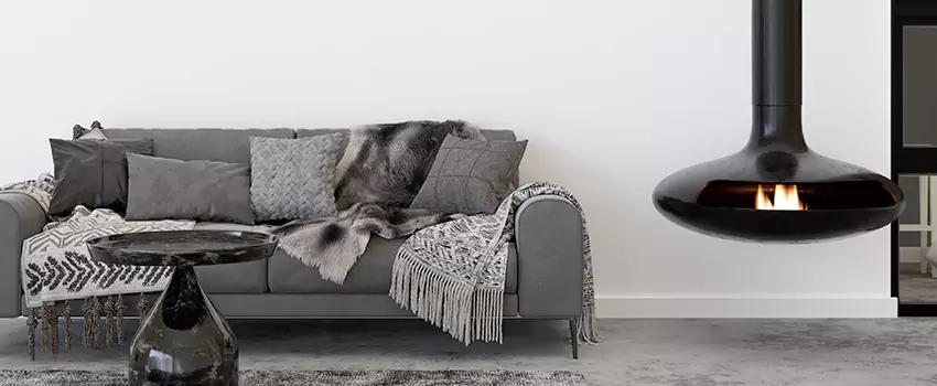 Circular Hanging Fireplace Installation Services in Parole, MD