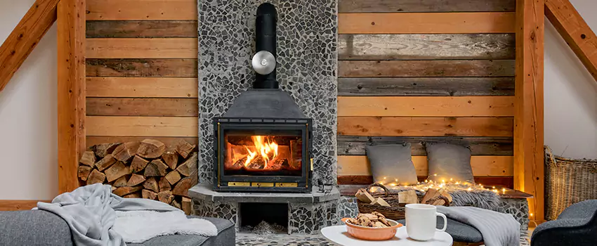 Thelin Hearth Products Direct Vent Gas Stove Fireplace Inspection in Parole, Maryland