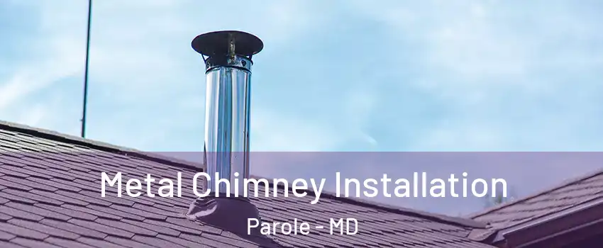  Metal Chimney Installation Parole - MD