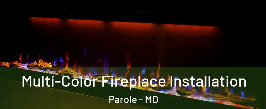  Multi-Color Fireplace Installation Parole - MD